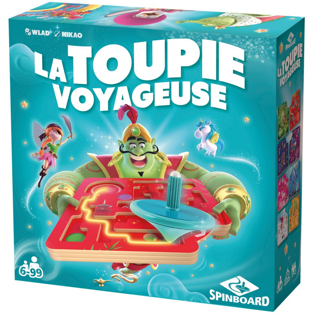 Jeu La Toupie Voyageuse
